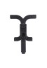 360 Degree Rotation Lazy Bed Desk Mount Tablet Stand Holder with Adjustable Clamp Clip - Black